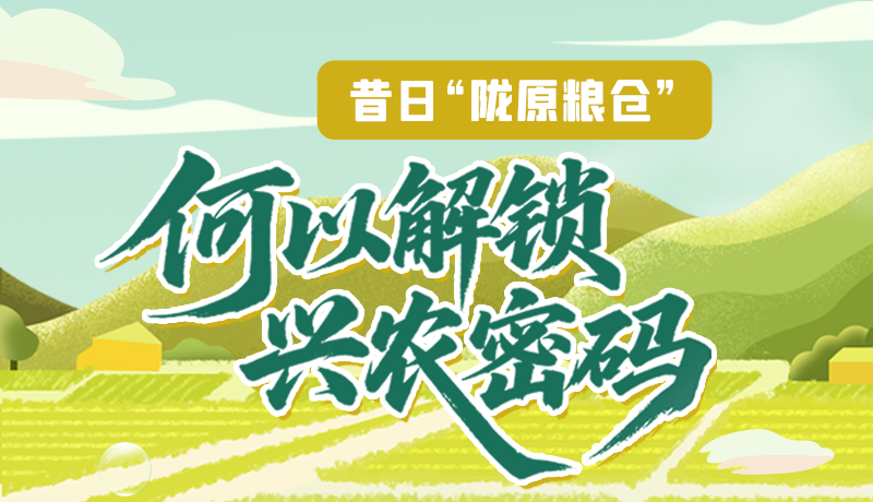 【理响中国·话陇点睛(3)】昔日“陇原粮仓”,何以解锁“兴农密码”